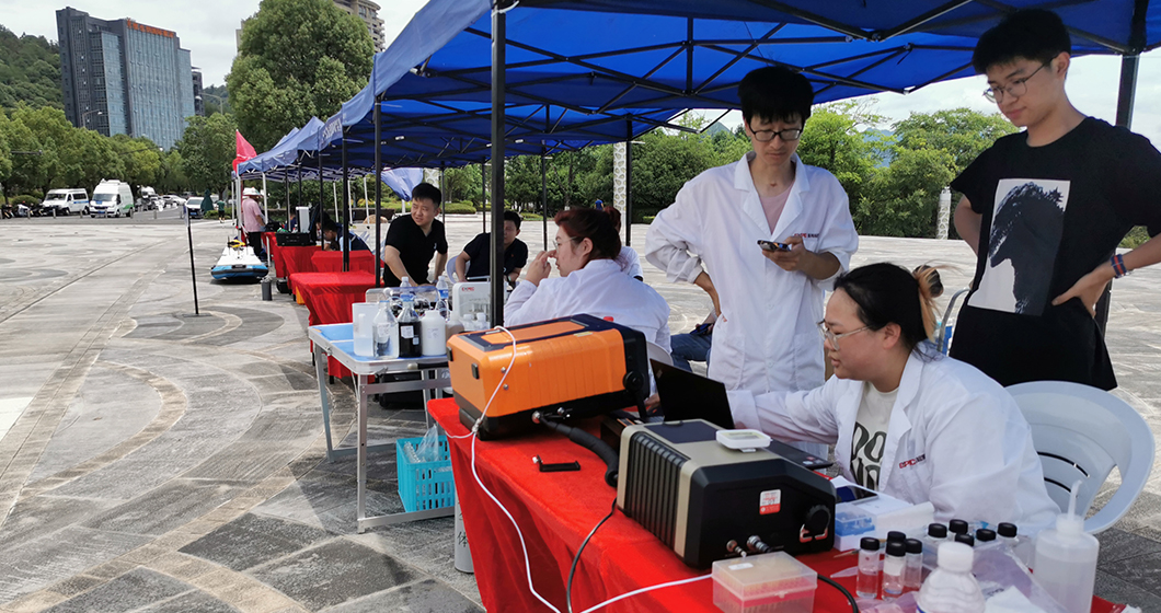护航绿色亚运 | 谱育检测参与“杭州亚运会环境质量保障应急监测演练”